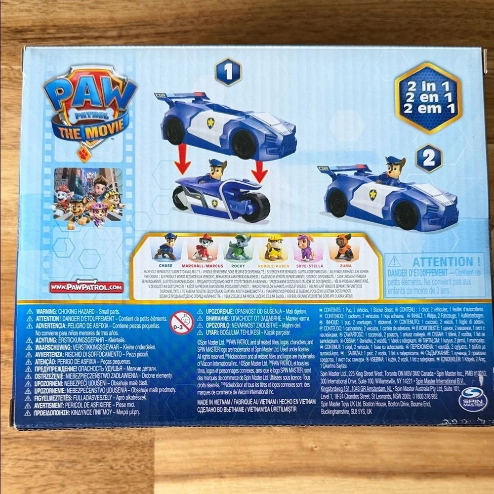 Chase mini vehicle set new in box